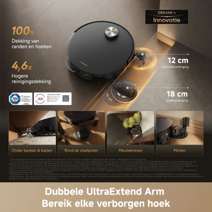 Ultraextend arm