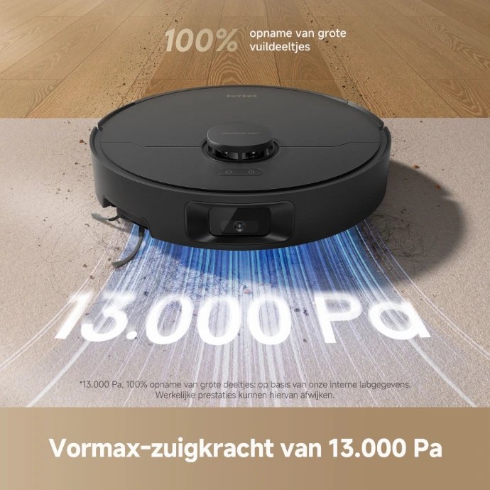 Krachtige zuigkracht