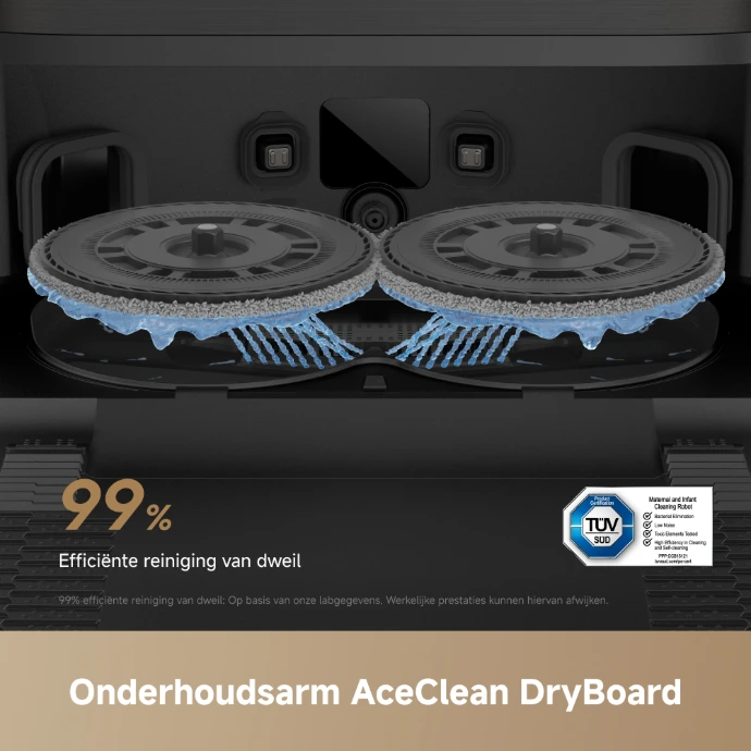 Zelfreinigend AceClean DryBoard™