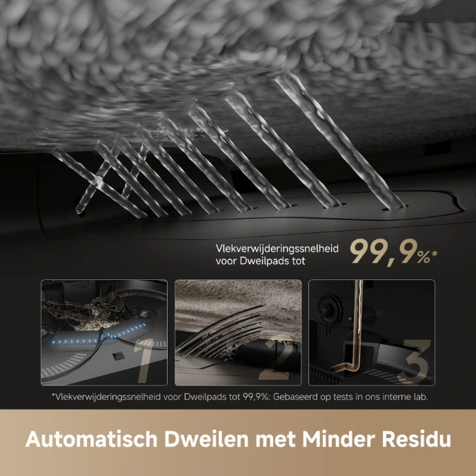 Roterende dweilpads